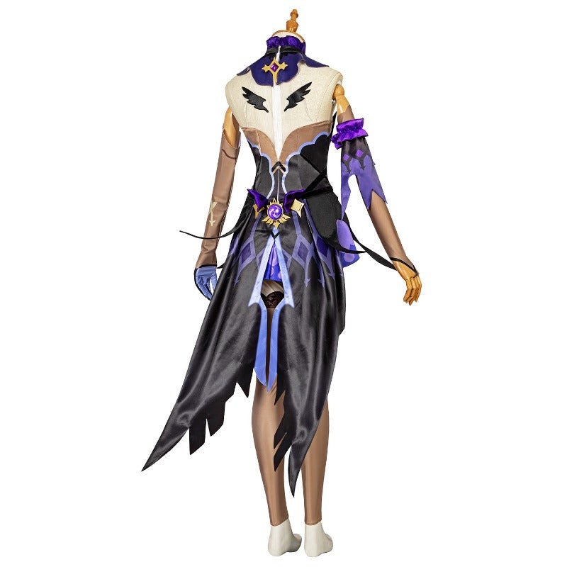 Costume Cosplay Fischl de Genshin Impact - Design Authentique et Élégant Taille Standard