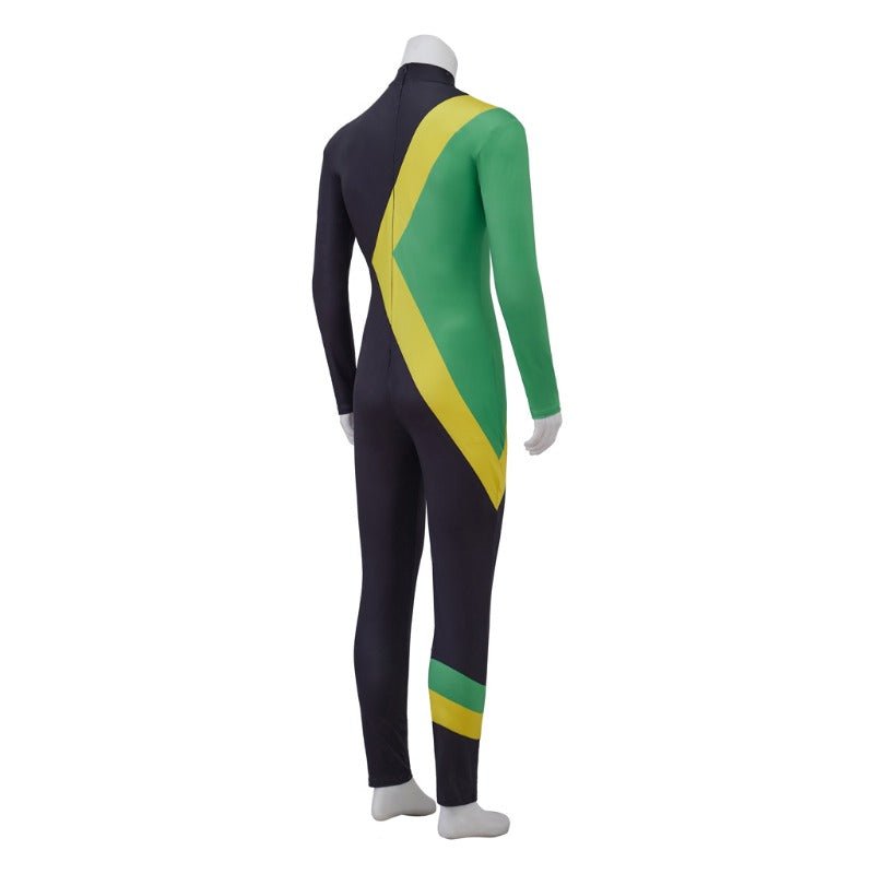 Combinaison Cosplay Équipe Jamaïcaine de Bobsleigh Cool Runnings pour Adultes