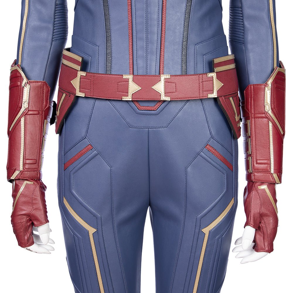 Costume Cosplay Captain Marvel - Réplique Officielle de l'Affiche du Film