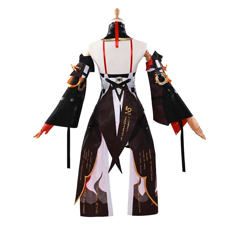 Costume Cosplay Changli Conseillère Magistrate de Jinzhou du Jeu Wuthering Waves - Robe pour Femmes, Fête d'Halloween