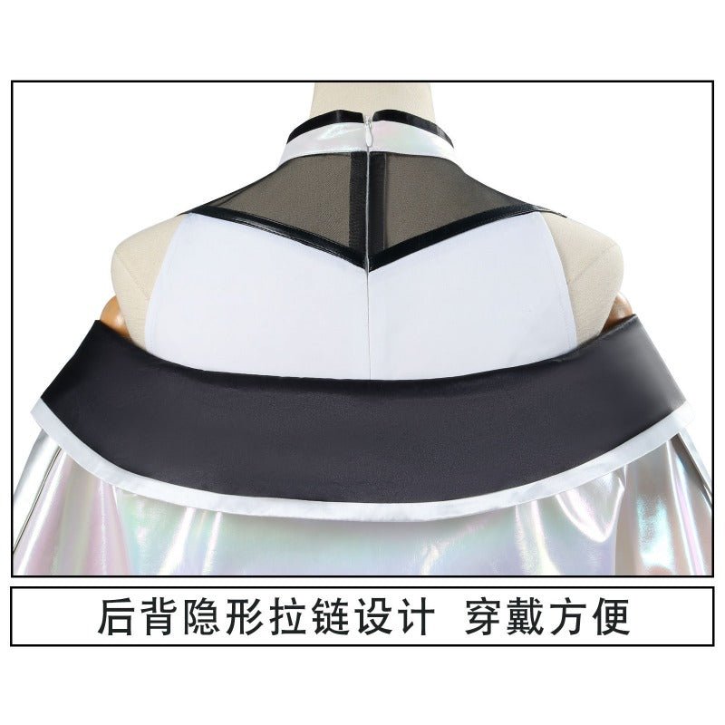 Costume Cosplay Genshin Impact Yae Miko - Élégante Tenue du Renard sur le Trône