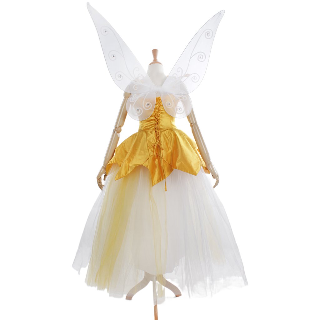Costume de Cosplay Tinker Bell Série Disney | Tenue de Fée pour Halloween, Fêtes et Événements Cosplay