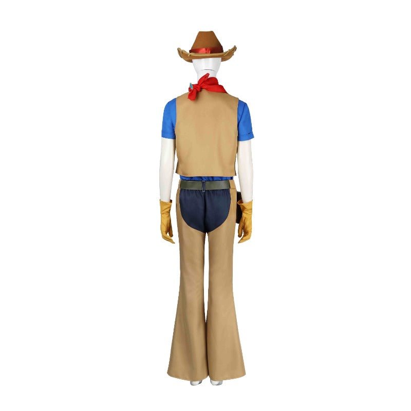 Costume Cosplay Enfant Princesse Peach Showtime Cowgirl pour Halloween et Jeu de Rôle