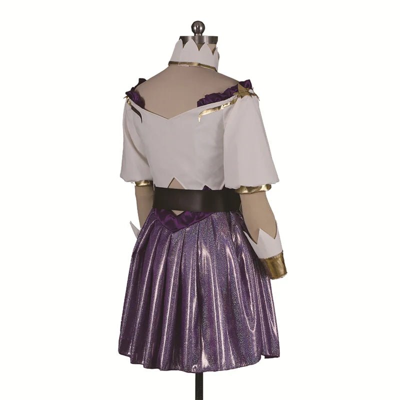 Costume Cosplay LOL Seraphine Robe Bling Hero Master pour Filles et Femmes