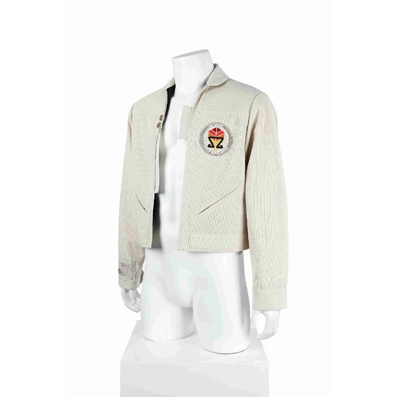 Star Wars Skeleton Crew Veste Blanche Costume Quotidien pour Cosplay et Halloween