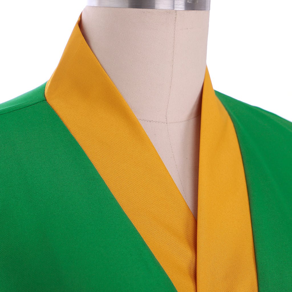 Costume Cosplay Gon Freecss de Hunter X Hunter - Robe Kimono Vert Lolita pour Femmes