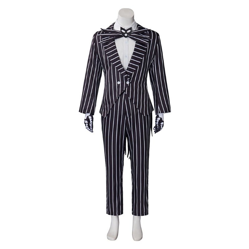 Costume Cosplay Jack Skellington - Veste et Pantalon pour Halloween