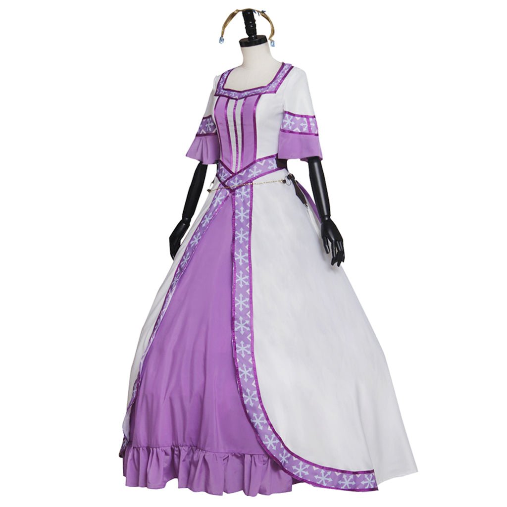 Costume Cosplay Shirayuki aux Cheveux Rouges de Neige Blanche