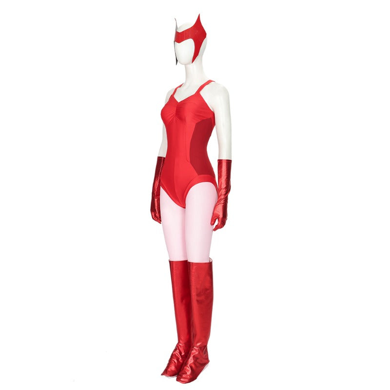 Costume Cosplay Wanda Maximoff - Tenue de l'Univers Cinématographique Marvel