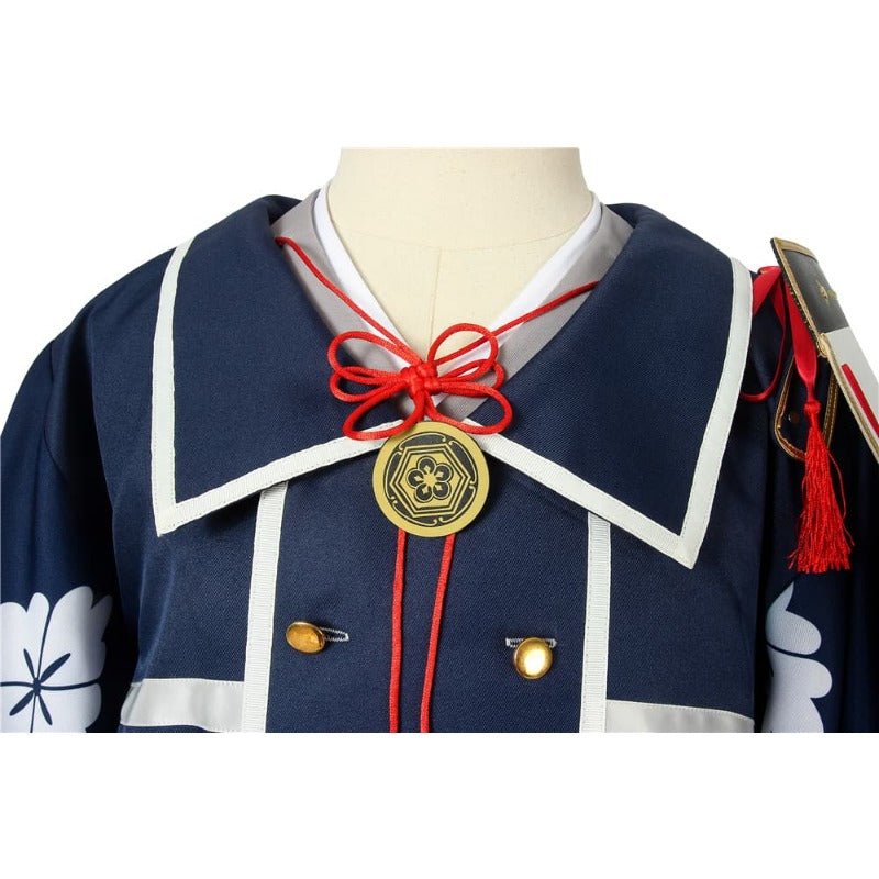 Costume Cosplay Touken Ranbu Hakusan Yoshimitsu - Design Authentique et de Haute Qualité