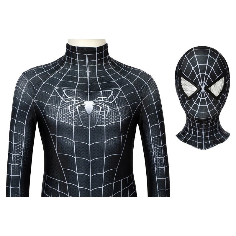 Costume Cosplay Venom Enfant Eddie Brock Spider-Man 3 Costume Imprimé 3D