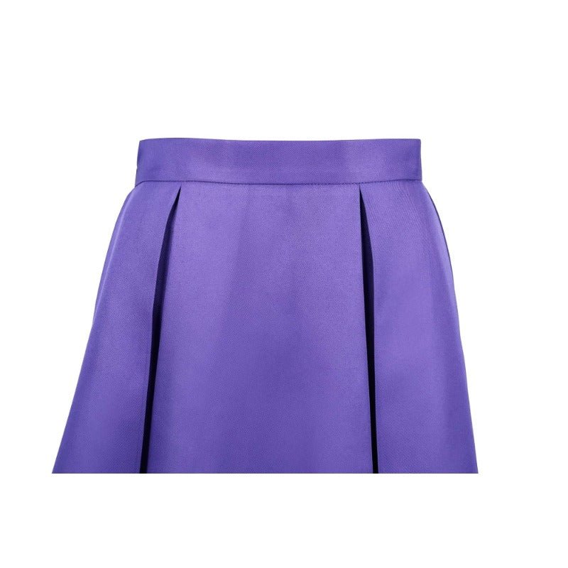 Costume Cosplay Gasai Yuno Mirai Nikki Uniforme JK Violet Sailor pour Fans d'Anime