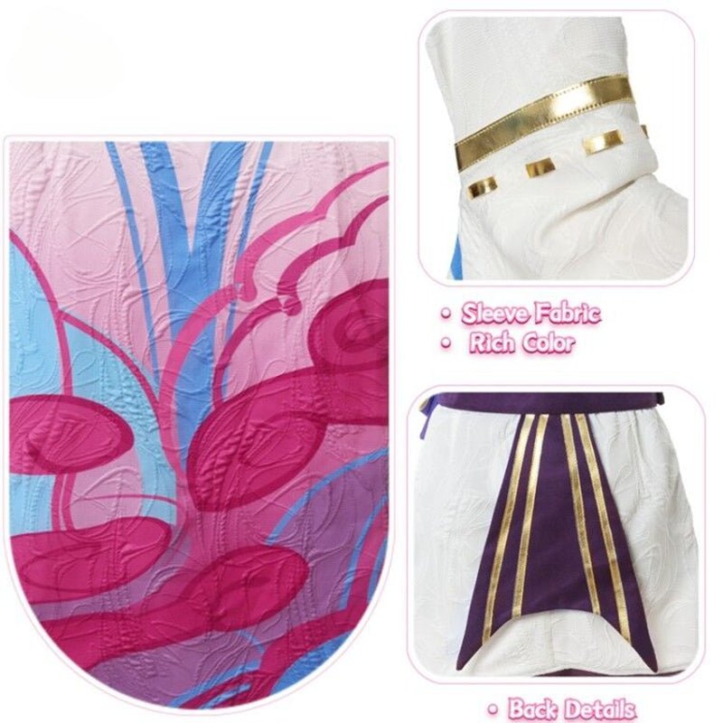 Costume Cosplay Ahri Spirit Blossom Femme Kimono Complet