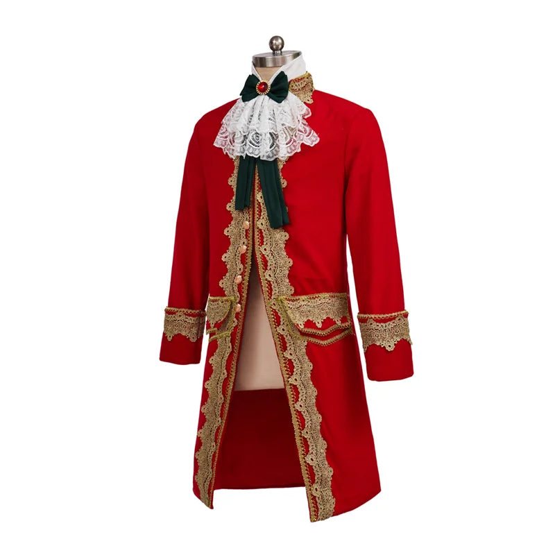 Costume Cosplay Aristocrate Gothique Victorien - Costume ROCOCO sur Mesure pour Hommes pour Fêtes d'Halloween
