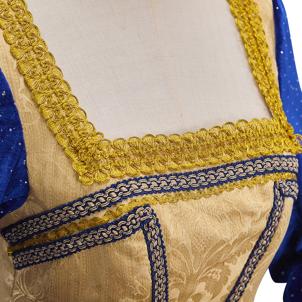 Robe Médiévale Rétro Gothique Punk pour Femmes – Élégant et Intemporel Costume Cosplay