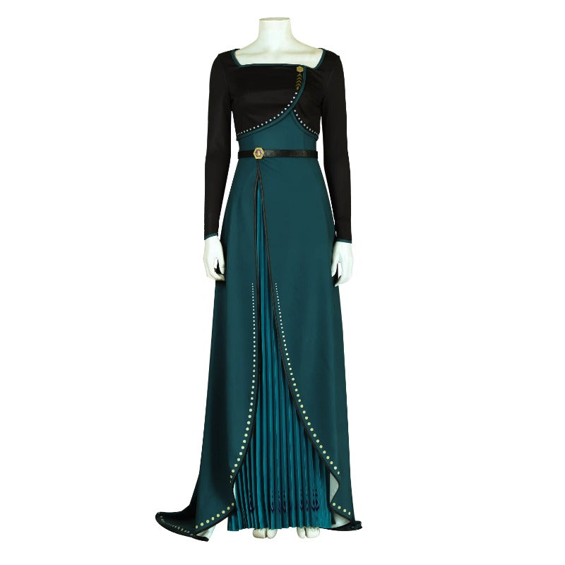 Costume Cosplay Anna Frozen - Robe Anime de Haute Qualité pour Enthousiastes du Cosplay