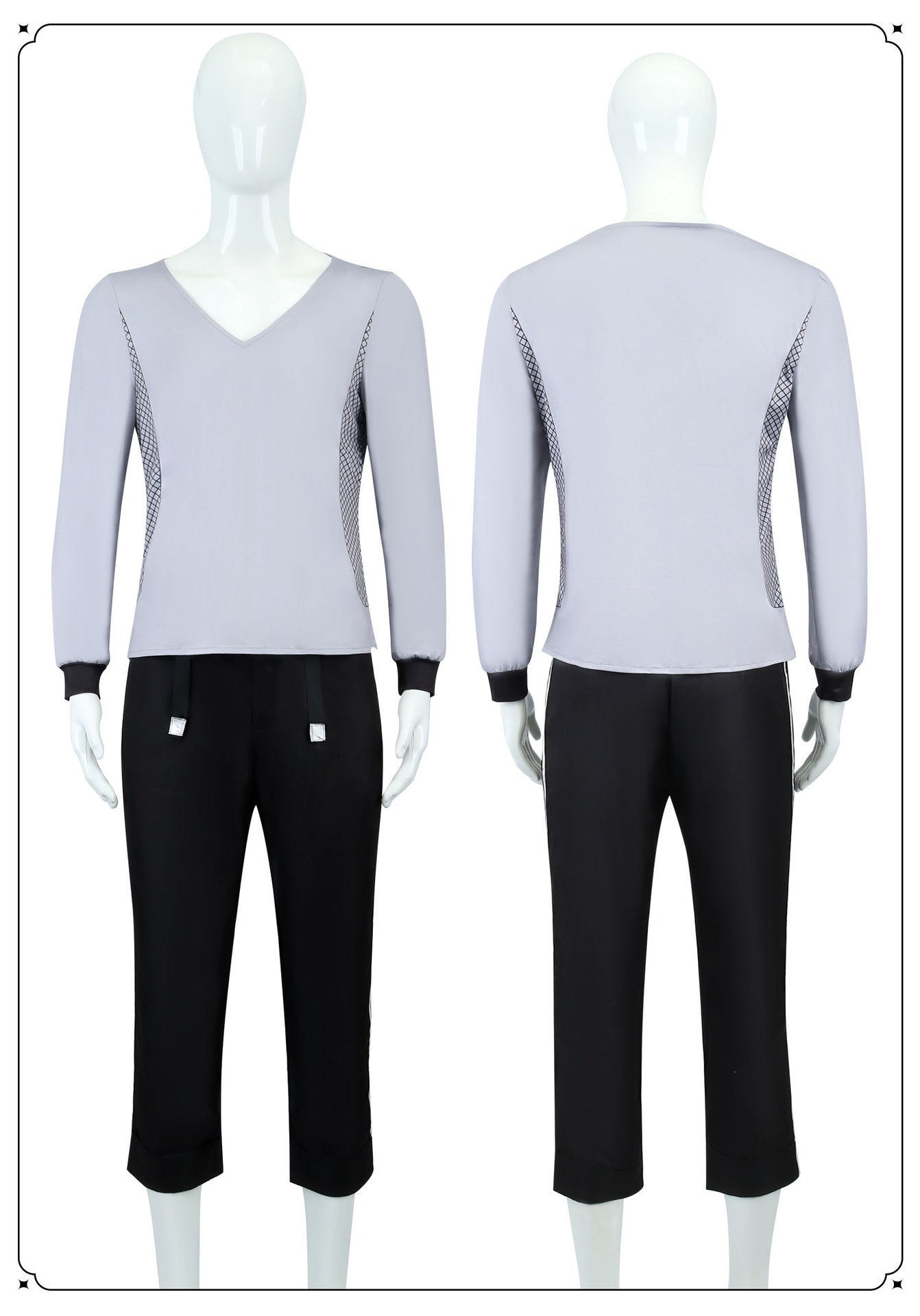 Ensemble de Costume Cosplay Genshin Impact Xiao & Qiqi – Design Officiel de Haute Qualité