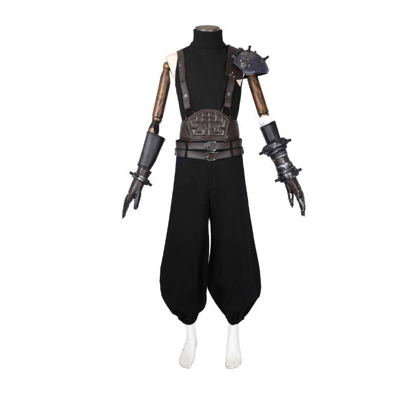 Costume Cosplay Cloud Strife FF VII Renaissance avec Perruque et Tenue pour Halloween et Carnaval