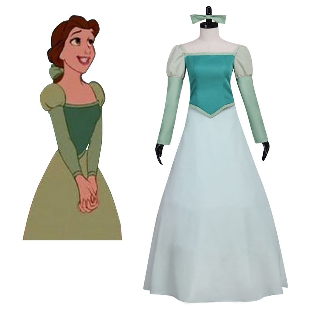 Costume Cosplay Belle - La Belle et la Bête | Robe Princesse Disney pour Halloween et Événements