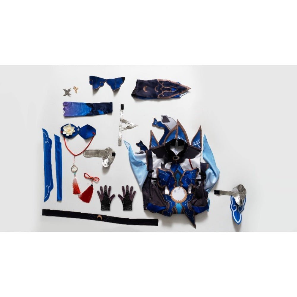 Costume Cosplay Jingliu de Honkai: Star Rail - Réplique Premium pour Fans et Cosplayers
