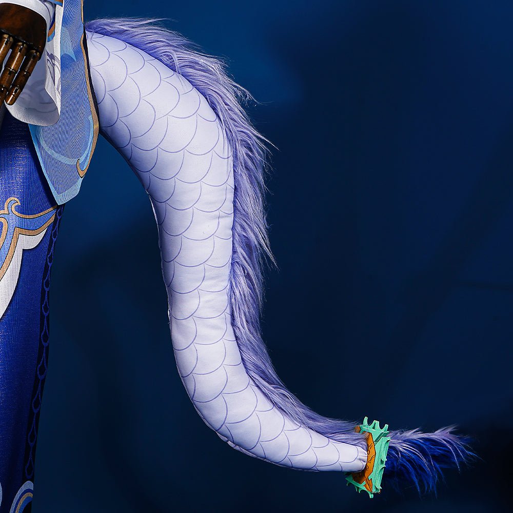 Costume Cosplay Honkai Star Rail Bailu – Parfait pour les Fans Féminines du Jeu !