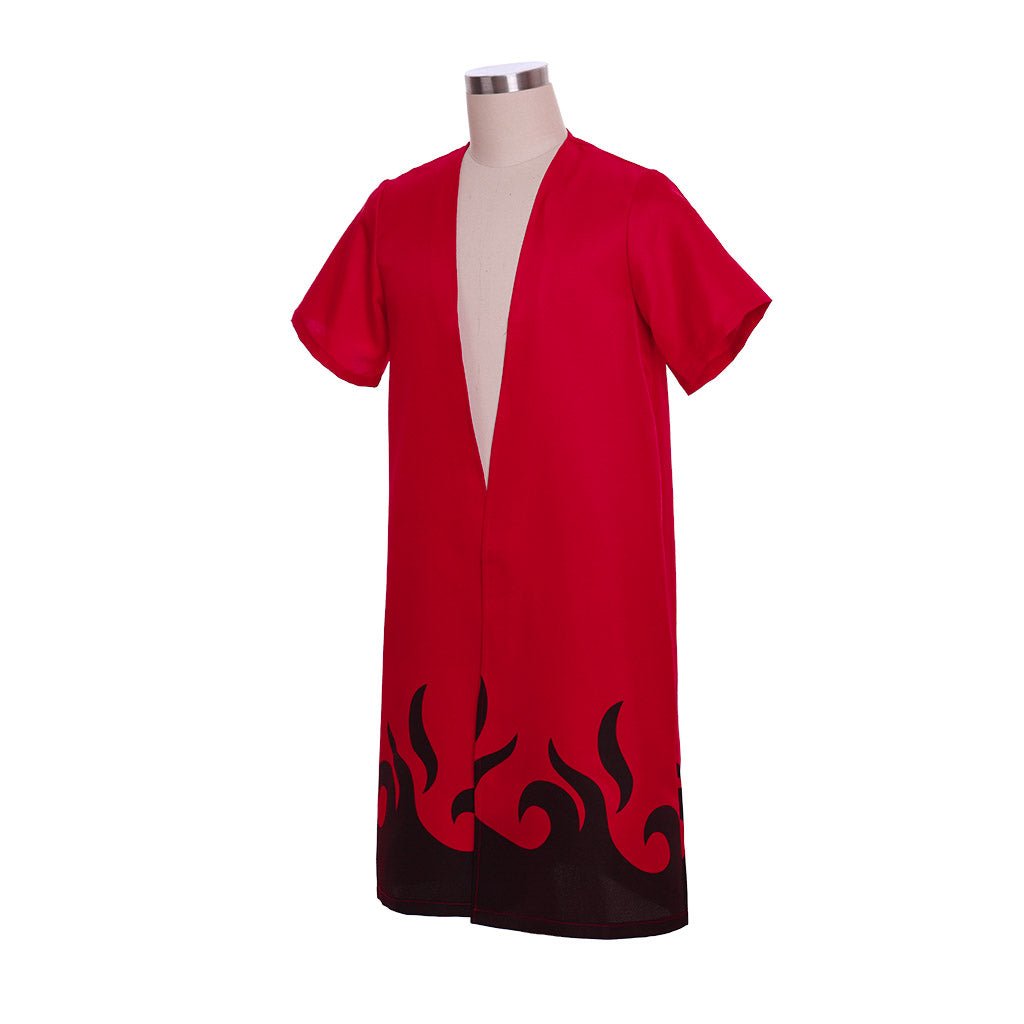 Costume Cosplay Naruto - Robe Longue et Cape d'Uzumaki Naruto