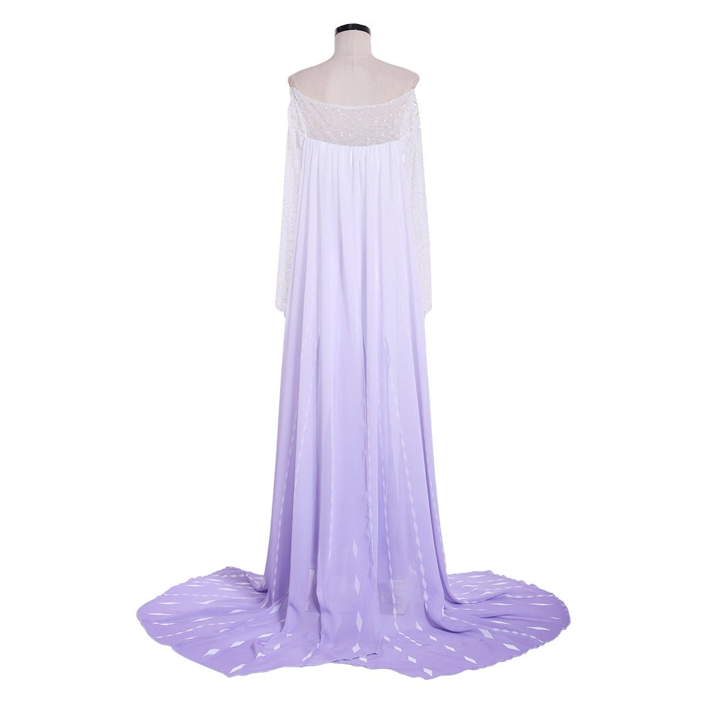 Costume Cosplay Reine des Neiges 2 Elsa | Robe Princesse pour Femmes pour Halloween & Carnavals