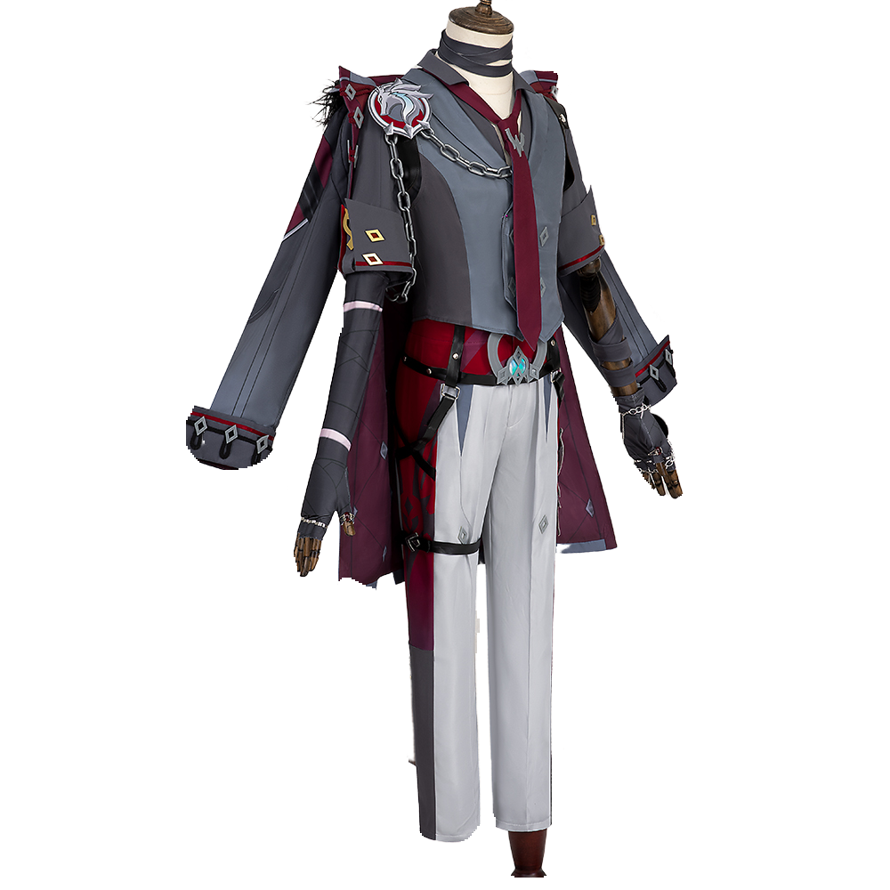Costume Cosplay Wriothesley Genshin Impact - Tenue de Jeu de Haute Qualité