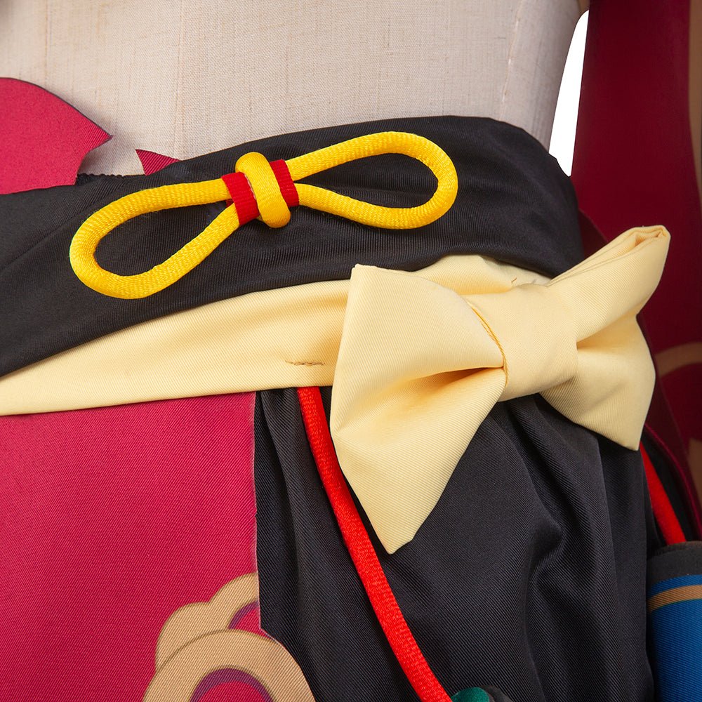 Costume Cosplay Genshin Impact Yanfei - Tenue Premium Inspirée du Jeu pour Fans d'Anime