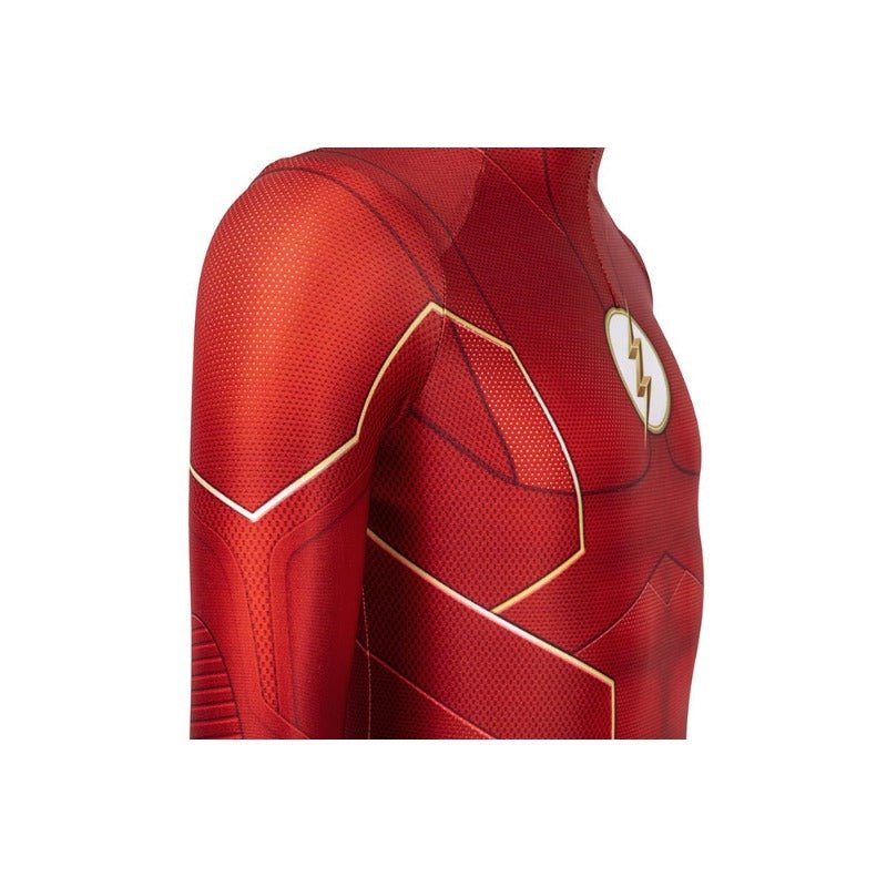 Costume Cosplay Barry Allen Saison 6 The Flash pour Enfants - Combinaison