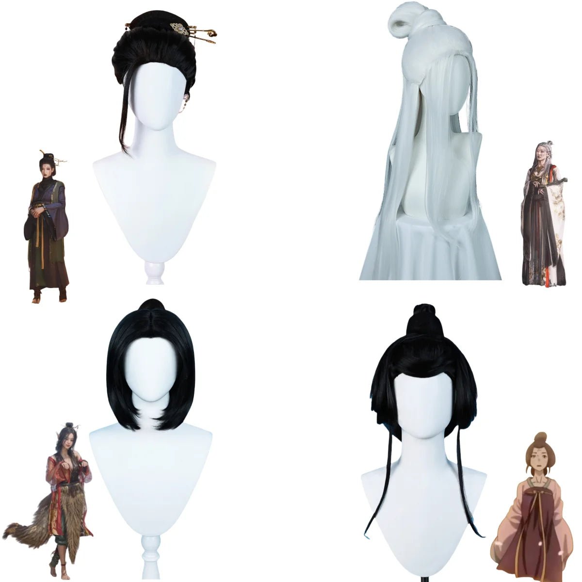 Costume Cosplay Anime Black Myth Wukong Araignée Gobelin Princesse Éventail