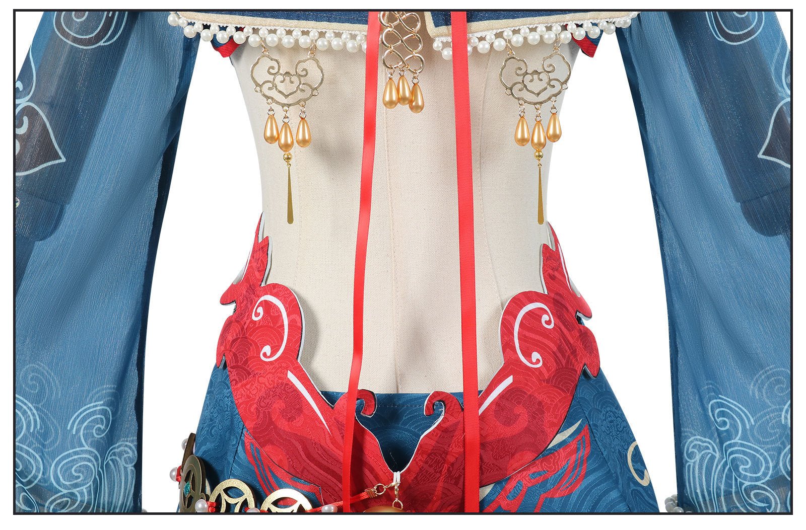 Costume Cosplay Genshin Impact Yu Linglong – Adorable Petite Zombie Voyageuse d'Encre