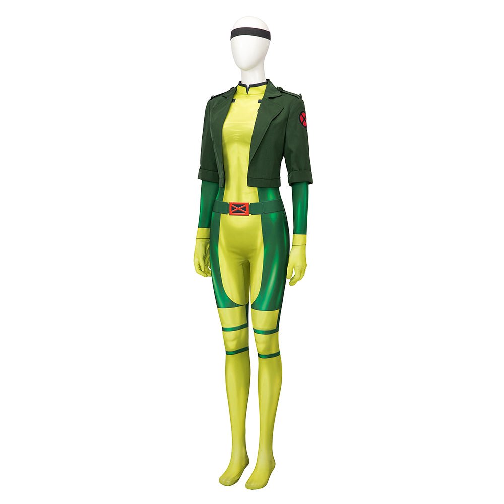 Costume Cosplay Rogue de X-Men: La Série Animée - Qualité Premium