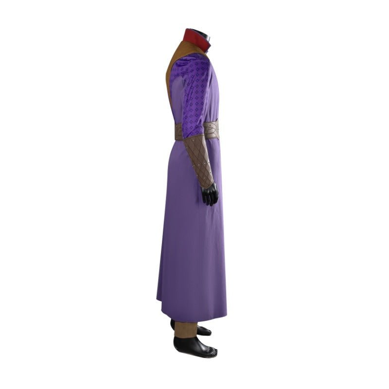 Costume Cosplay Gale Dekarios - Uniforme Violet Complet de Baldur's Gate pour Halloween