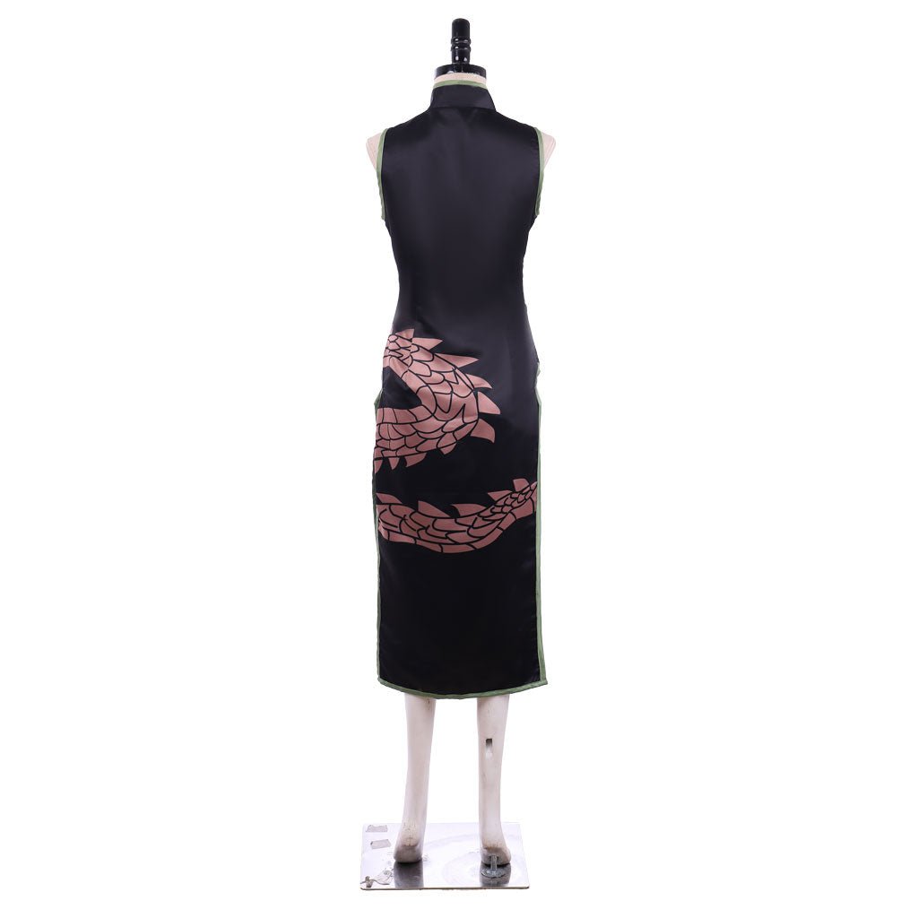 Costume Cosplay Tao Jun Cheongsam Noir - Shaman King