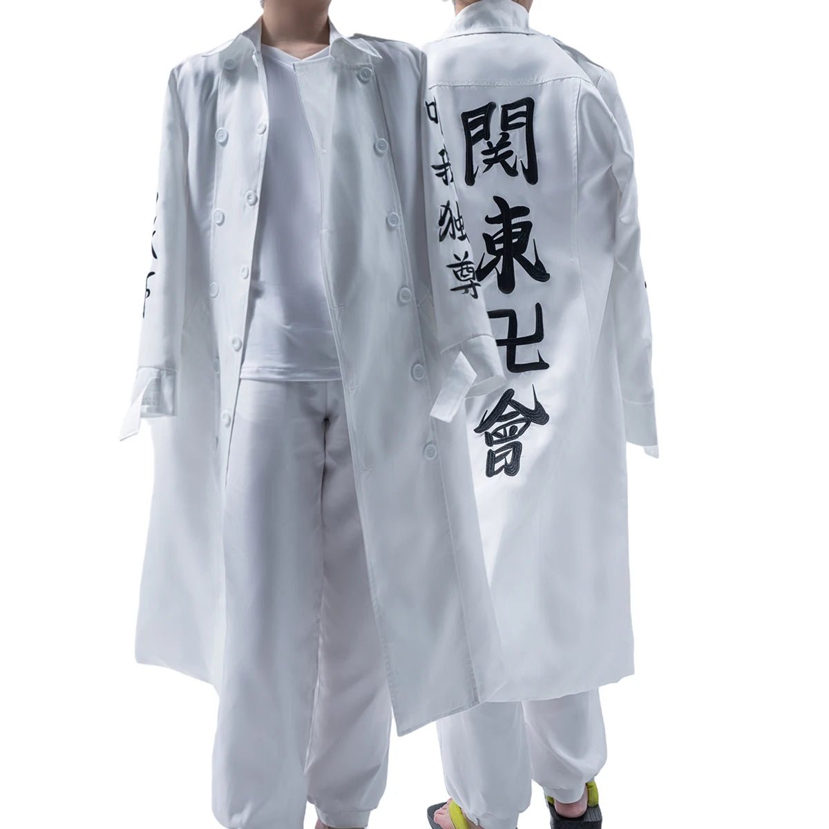 Costume Cosplay Tokyo Revengers - Veste Brodée Gang Kanto Manji Manjiro Sano Mikey