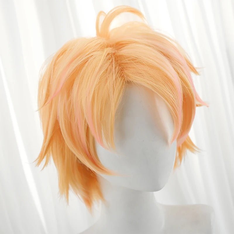 Perruque Cosplay Ezreal Amoureux de LOL pour Saint-Valentin - 30cm Cheveux Synthétiques Résistants à la Chaleur