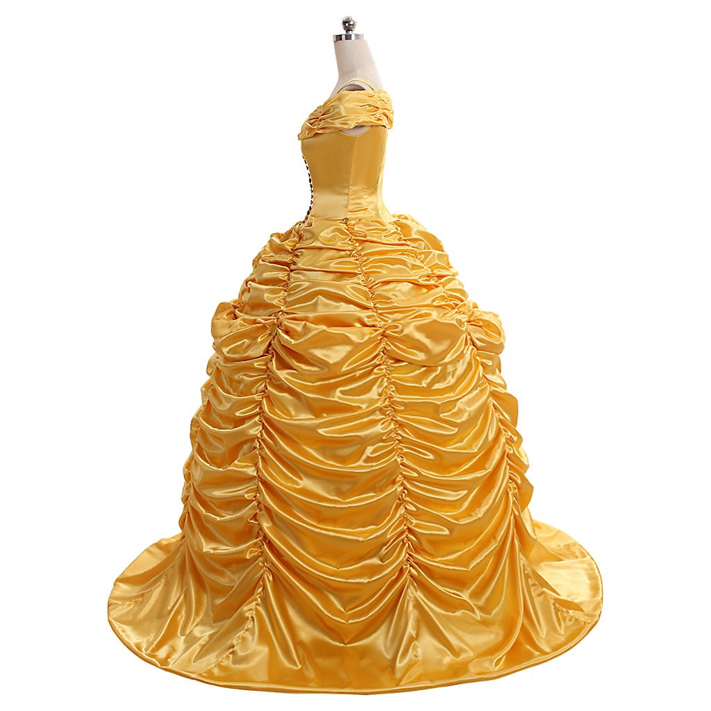 Costume Cosplay Princesse Belle | Robe Adulte Princesse Disney Belle pour Halloween & Fêtes à Thème