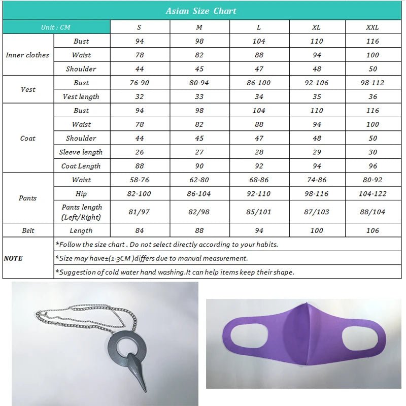 Costume Cosplay Aphelios Heartsteel LOL pour Homme et Femme - Ensemble Complet avec Masque