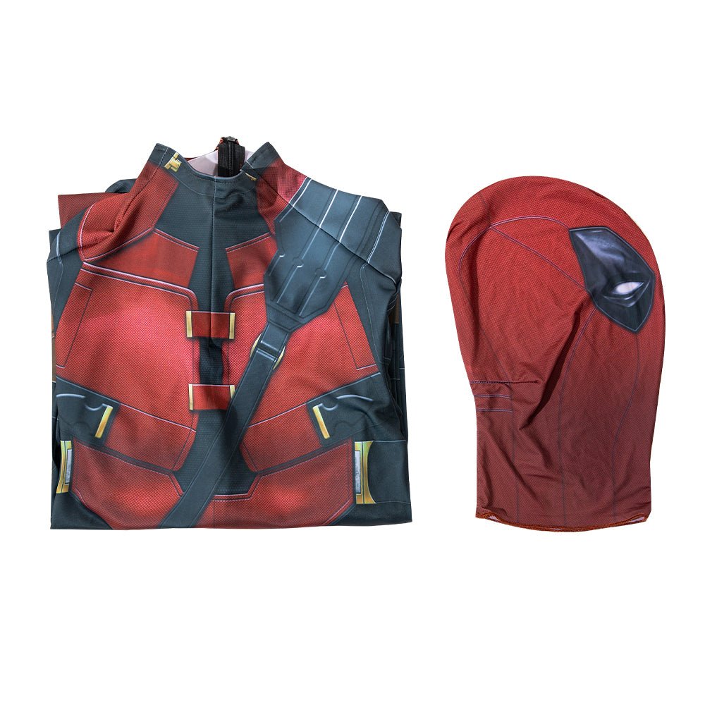 Costume Cosplay Deadpool 2 Wade Wilson Combinaison Super Héros pour Adultes