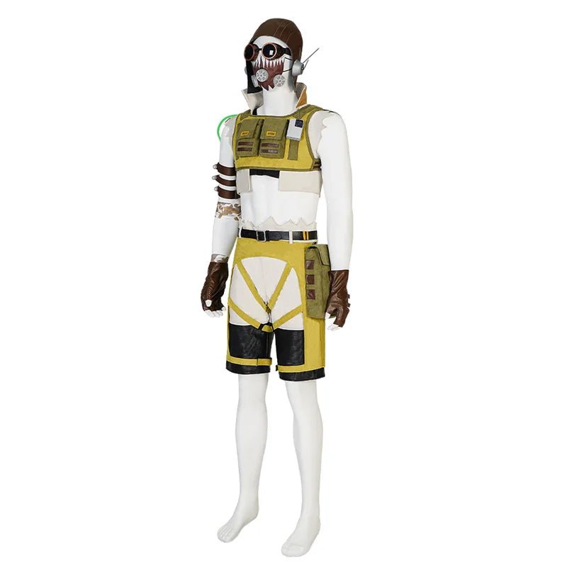 Costume Cosplay Octane d'Apex Legends - Tenue Octavio Silva avec Accessoires pour Halloween et Carnaval