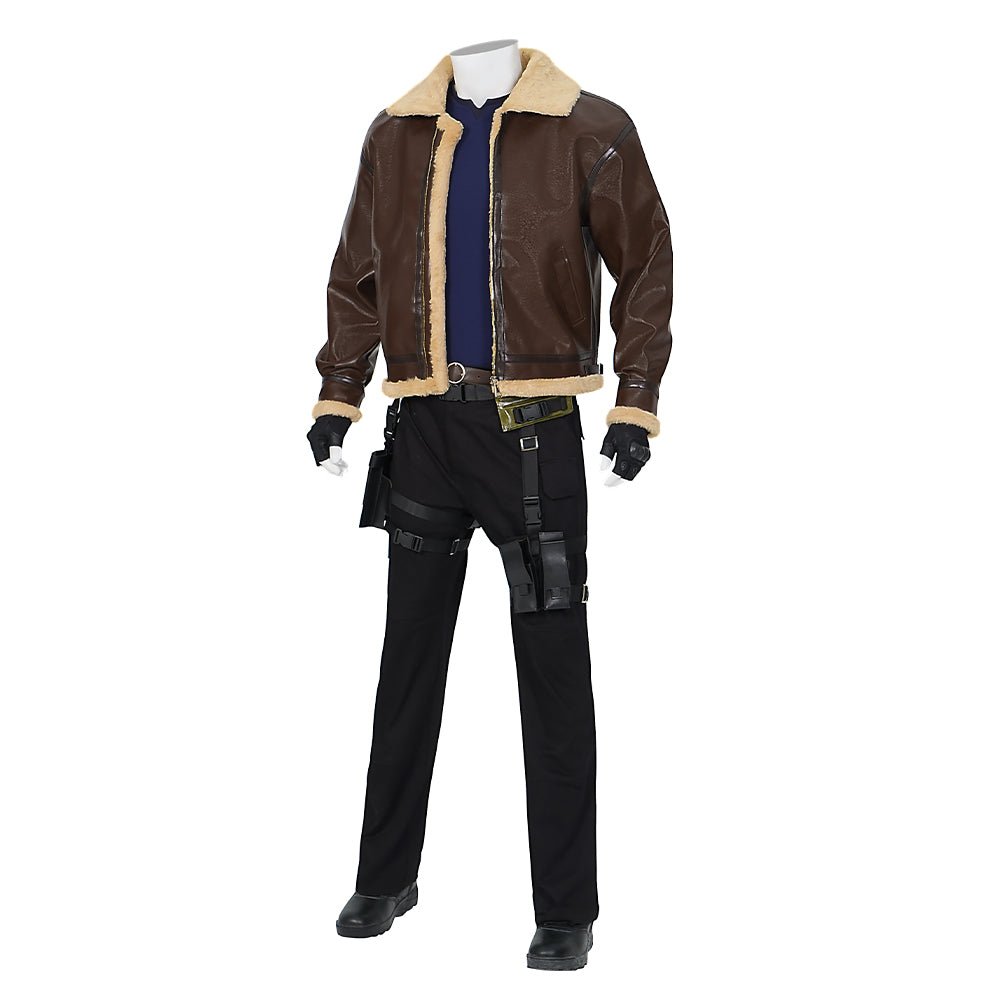 Costume Cosplay Leon S. Kennedy Resident Evil 4 Remake - Haute Qualité