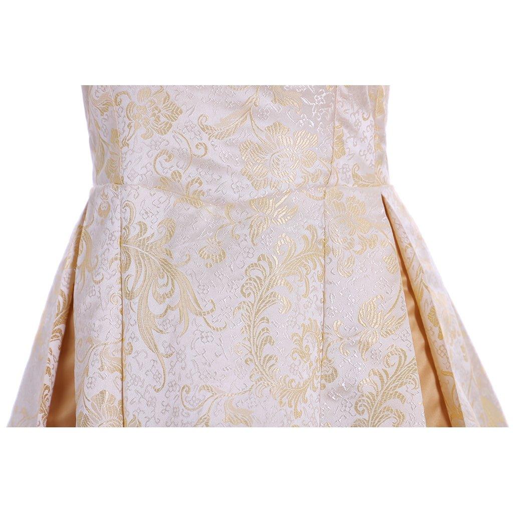 Robe de bal Reine Elizabeth Saison 2 Couronne | Costume Cosplay Robe de Mariée Princesse pour Femmes