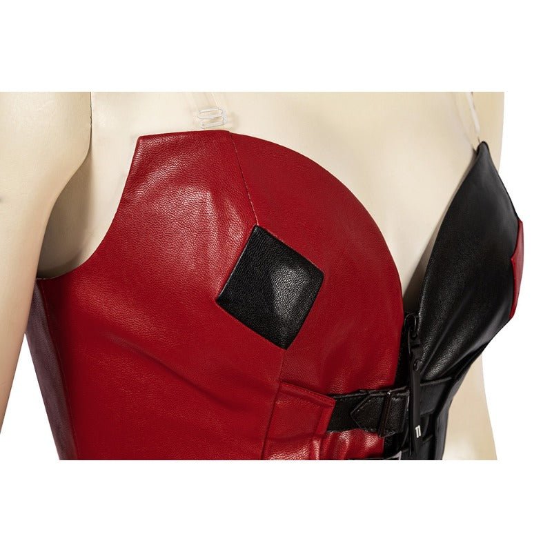Costume Cosplay Harley Quinn The Suicide Squad 2 Halloween Complet avec Chaussures