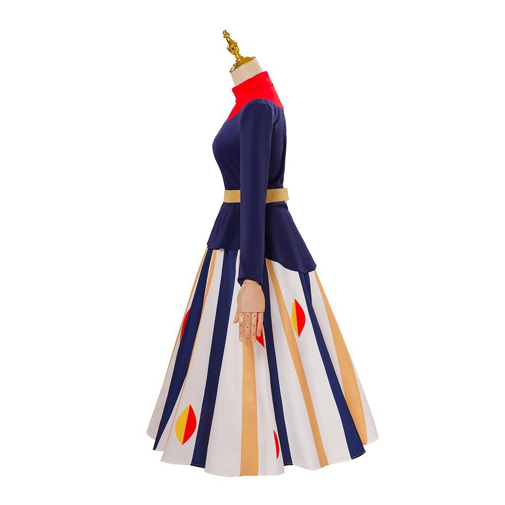 Costume Cosplay Franny Robinson pour Femmes Adultes | Haut Imprimé & Jupe Uniforme Halloween