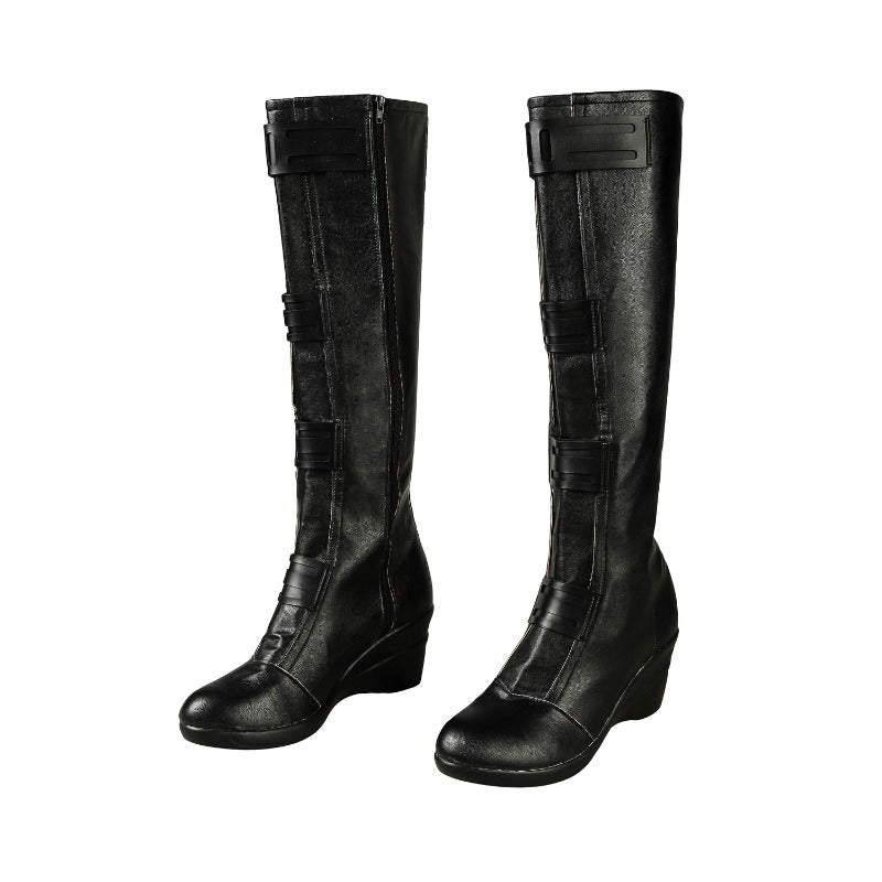 Costume Cosplay Black Widow Natasha Romanoff Avengers Endgame pour Femmes