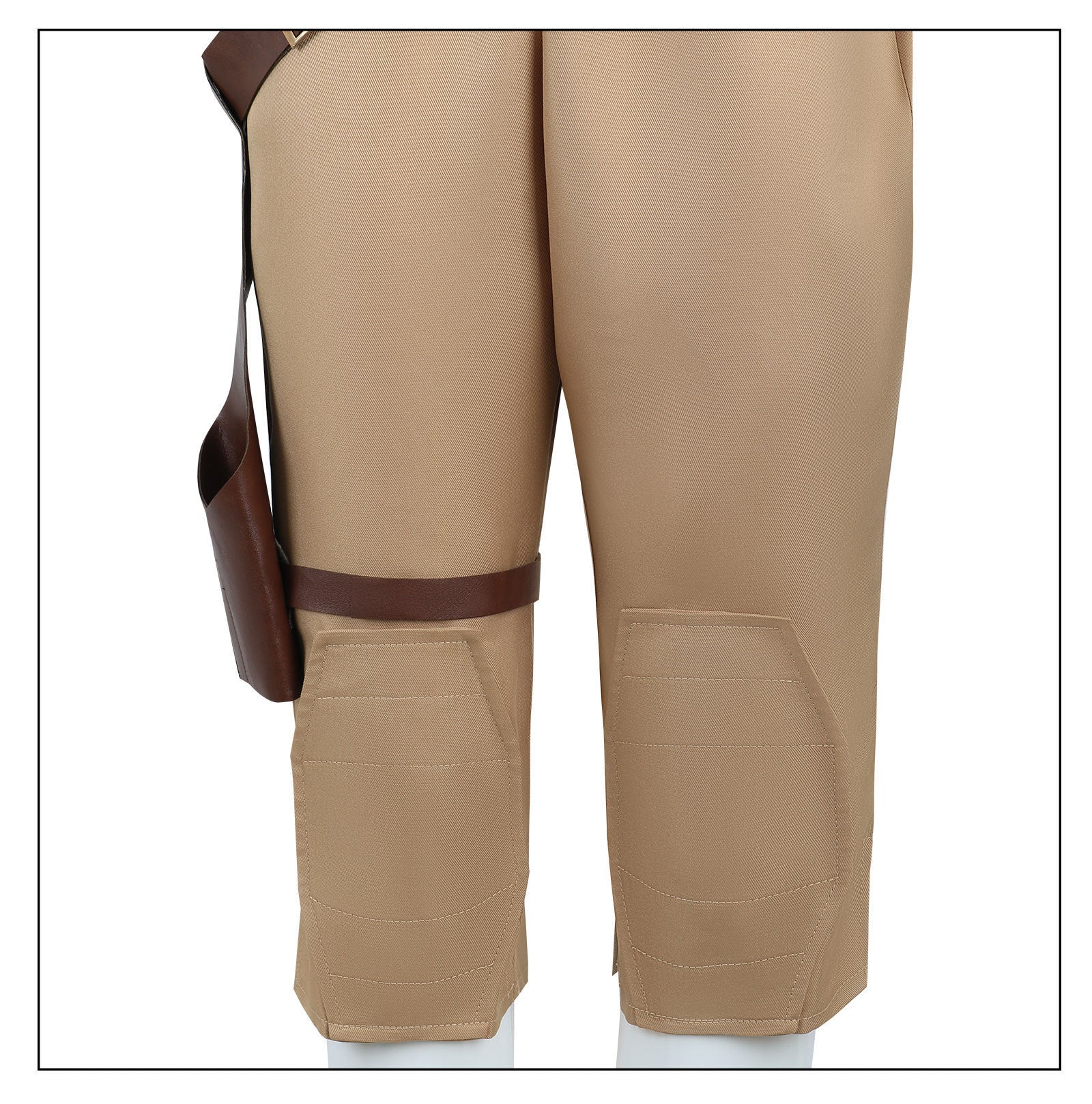 Costume Jedi Knight Rey Star Wars – Style Officiel pour Cosplay et Halloween