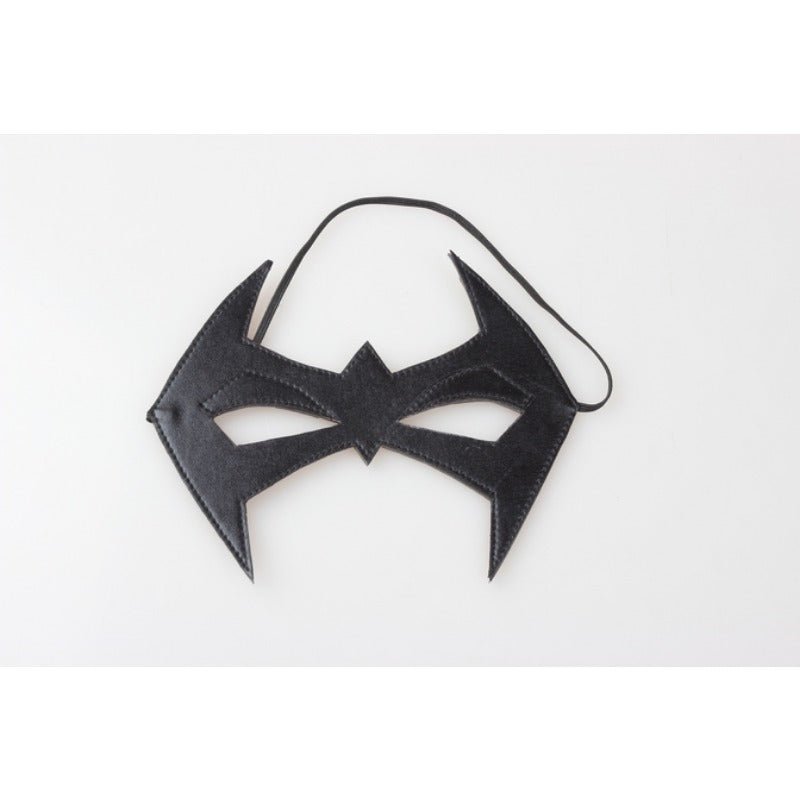 Costume Cosplay Dick Grayson de Batman Arkham City avec Combinaison et Couvre-chaussures pour Carnaval et Halloween