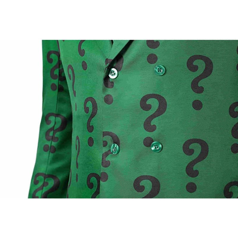 Costume Riddler Edward Nygma Vert - Déguisement Super Vilain pour Homme