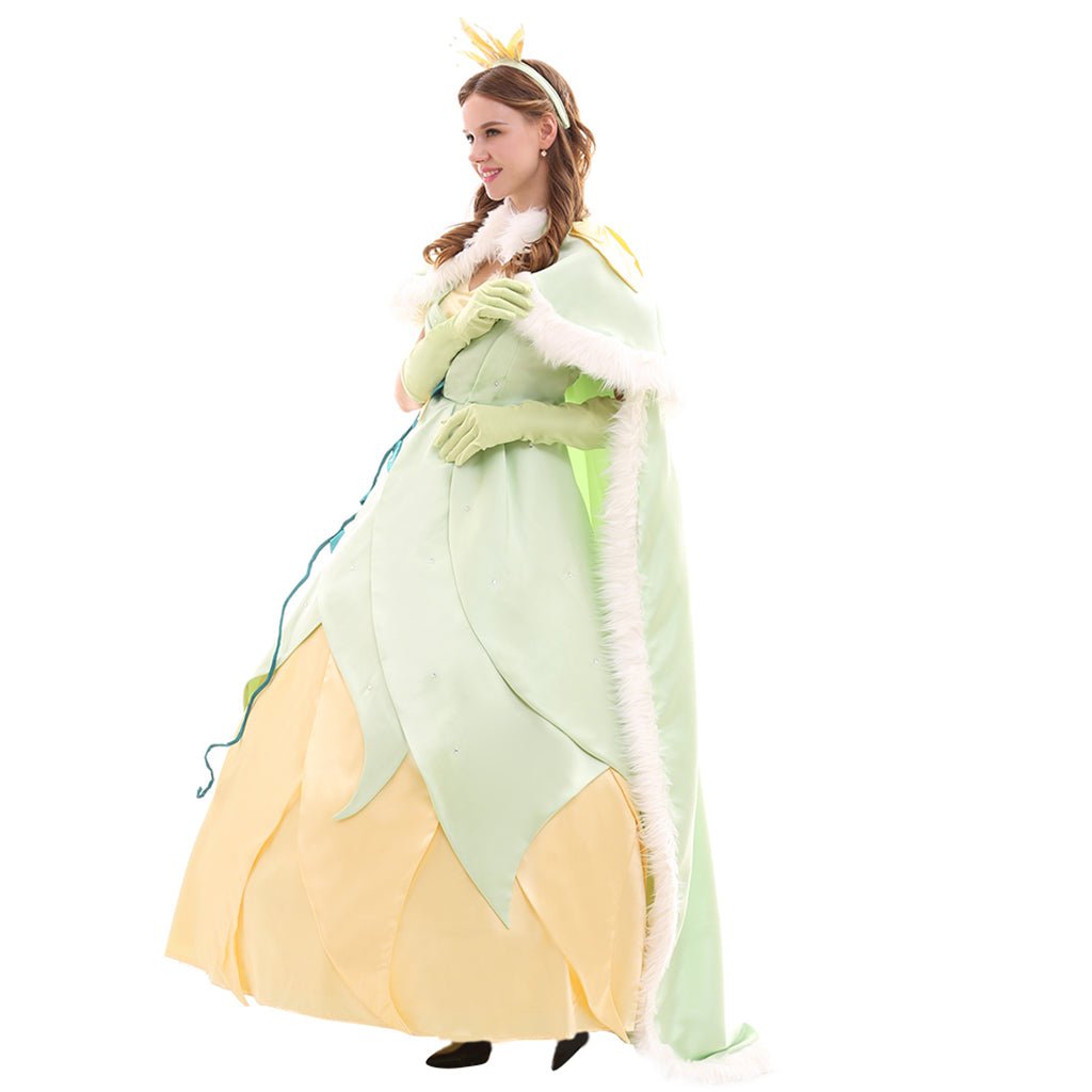 Costume Cosplay Princesse Tiana Series | Robes Élégantes pour Cosplay, Fêtes et Halloween